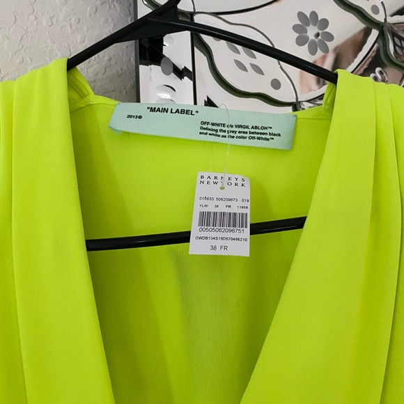 Brand new Authentic Off White main label-RARE - Picture 2 of 3